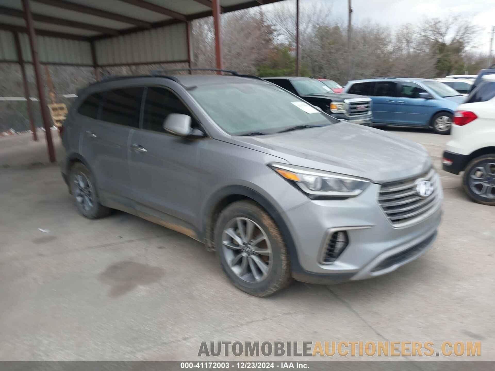 KM8SN4HF4HU242249 HYUNDAI SANTA FE 2017