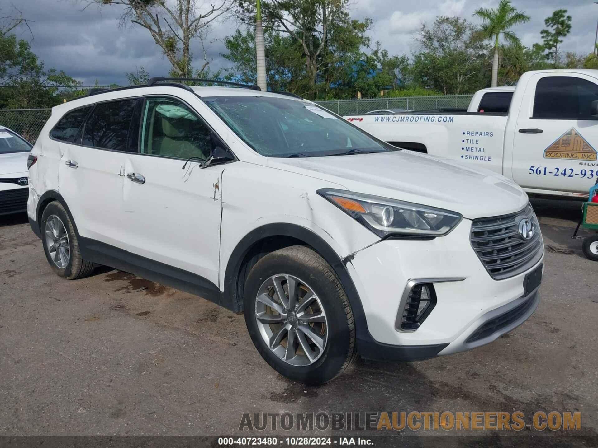 KM8SN4HF6JU260645 HYUNDAI SANTA FE 2018