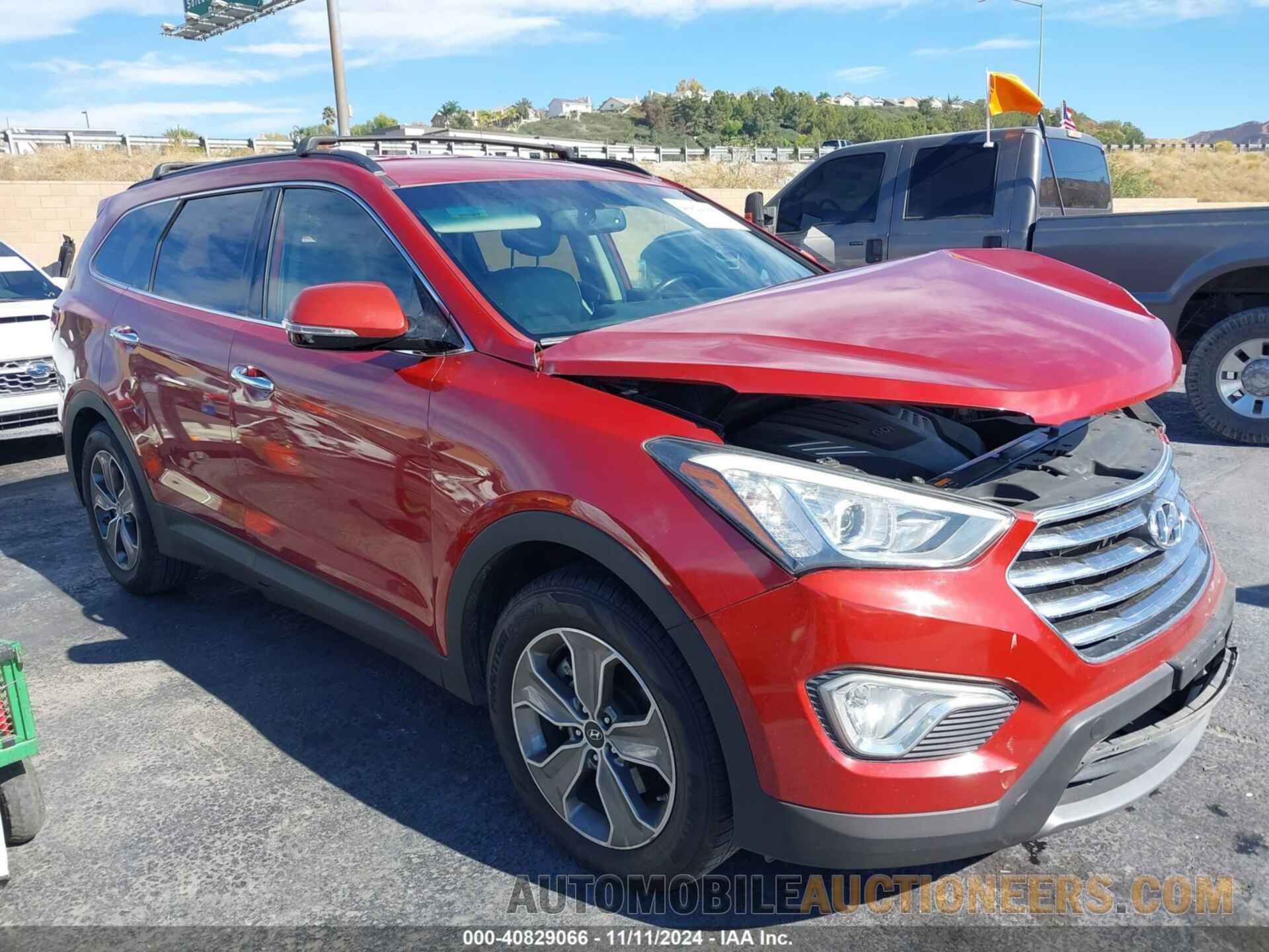 KM8SN4HF7DU028530 HYUNDAI SANTA FE 2013