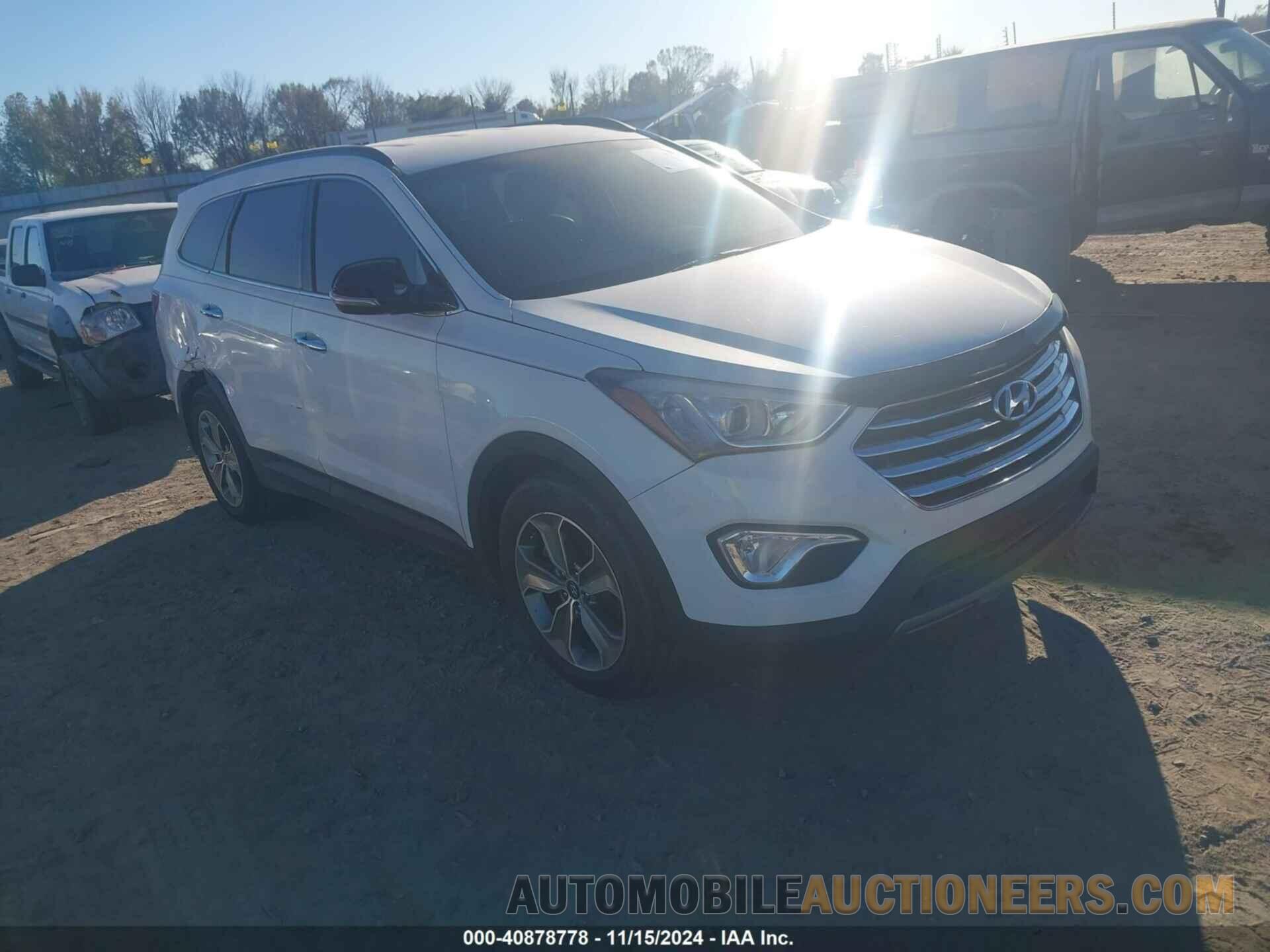 KM8SN4HF7EU036936 HYUNDAI SANTA FE 2014