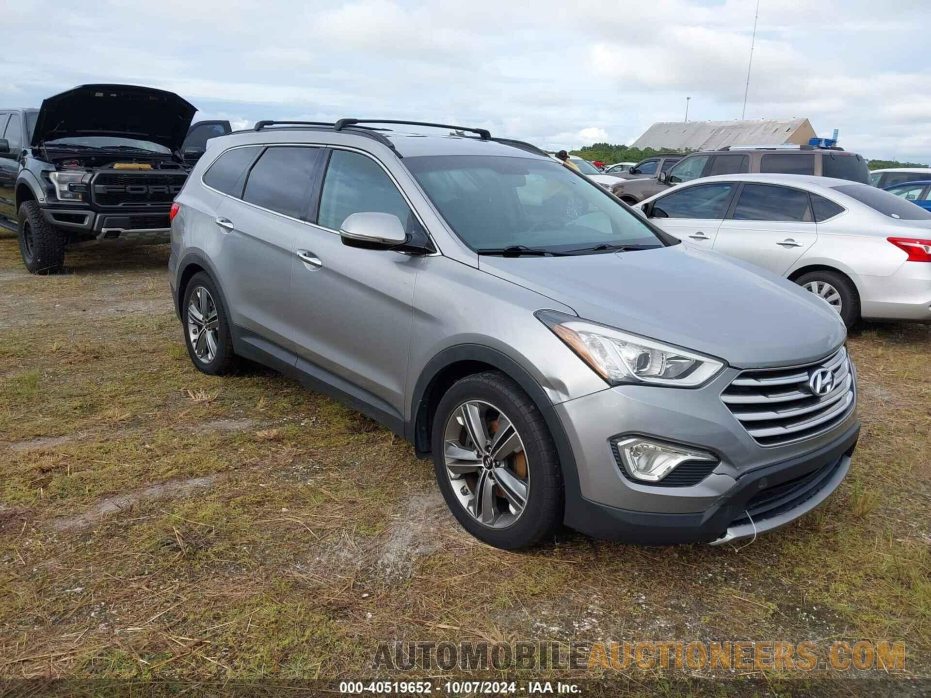 KM8SN4HF7FU110485 HYUNDAI SANTA FE 2015