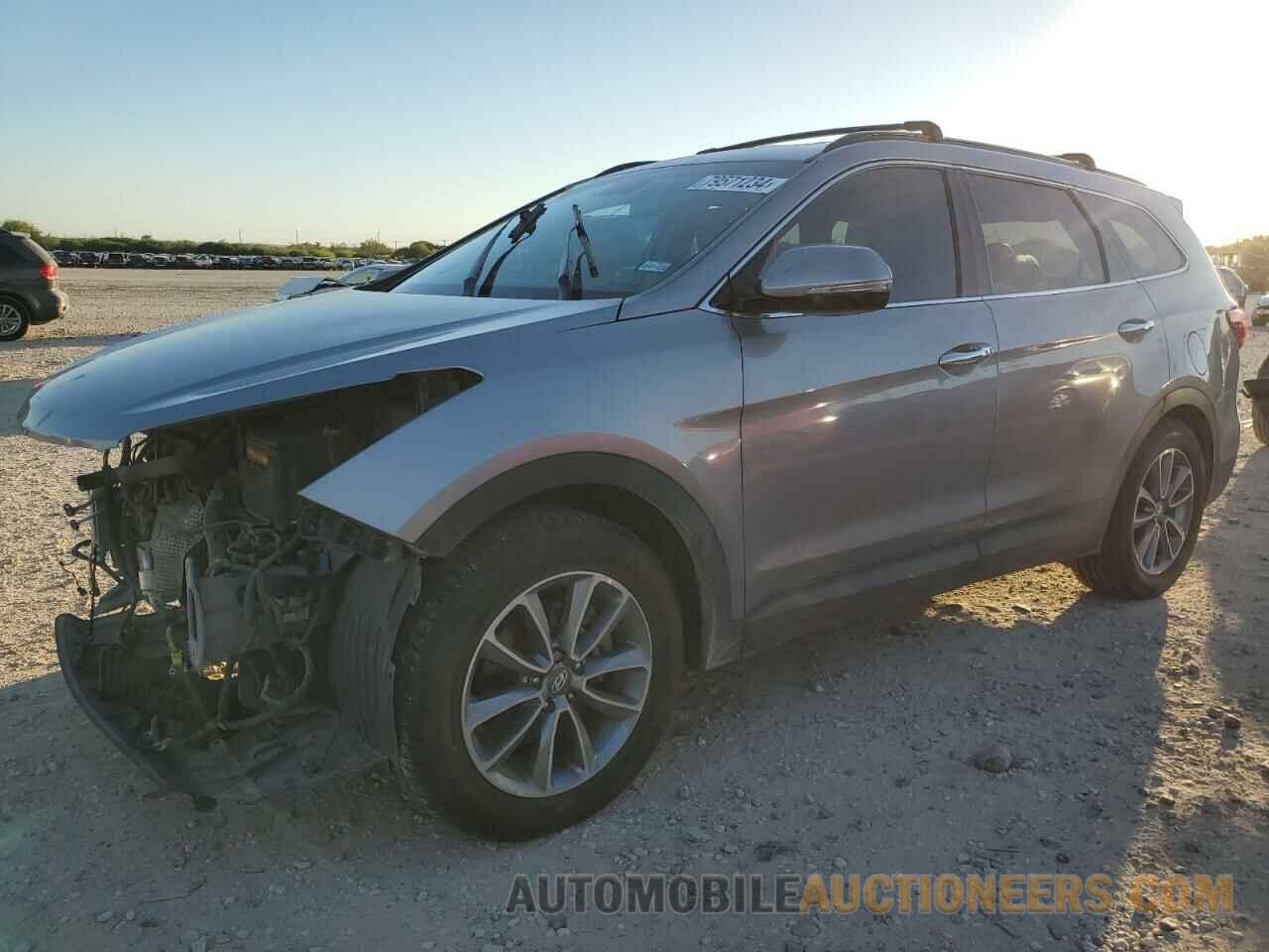 KM8SN4HF7HU235618 HYUNDAI SANTA FE 2017