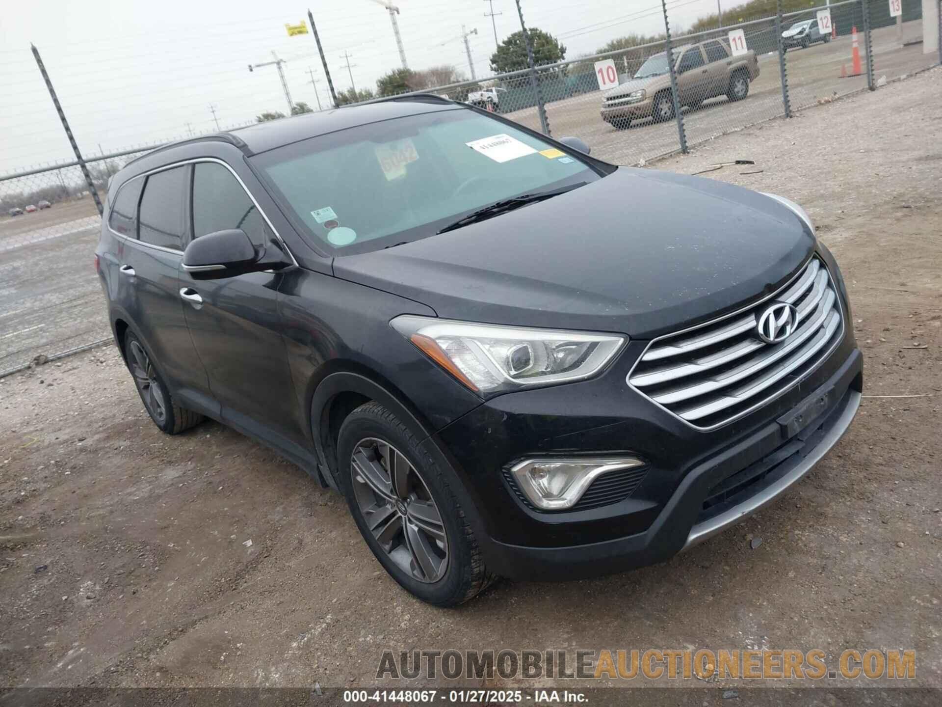 KM8SN4HF8GU162631 HYUNDAI SANTA FE 2016