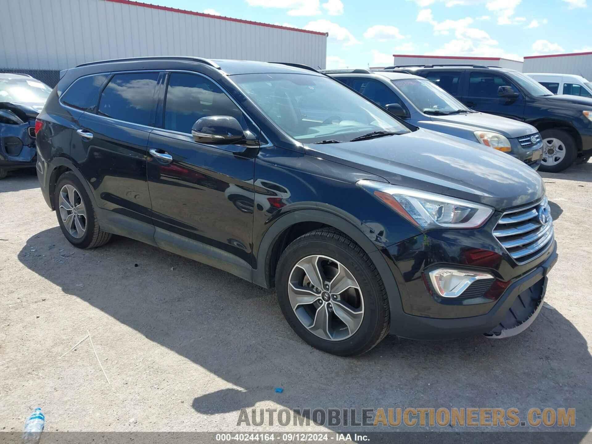 KM8SN4HFXDU025184 HYUNDAI SANTA FE 2013