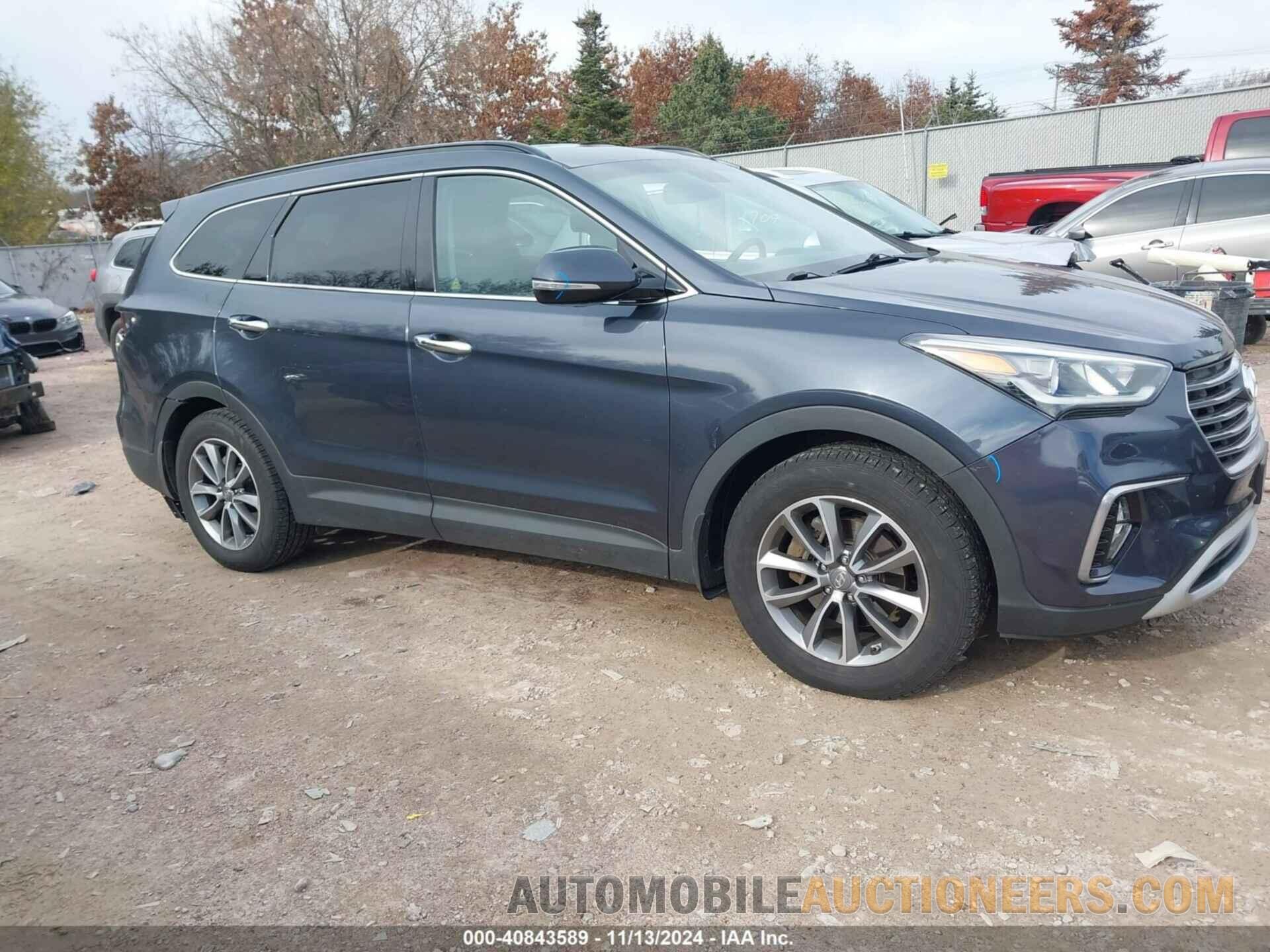 KM8SNDHF6HU217580 HYUNDAI SANTA FE 2017