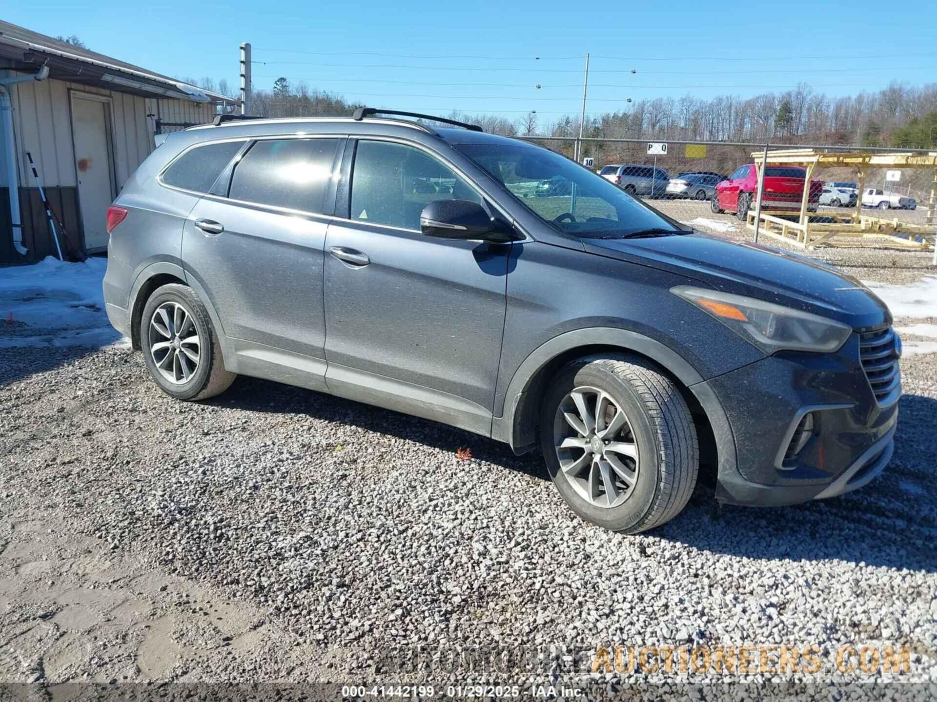 KM8SNDHF7HU250586 HYUNDAI SANTA FE 2017