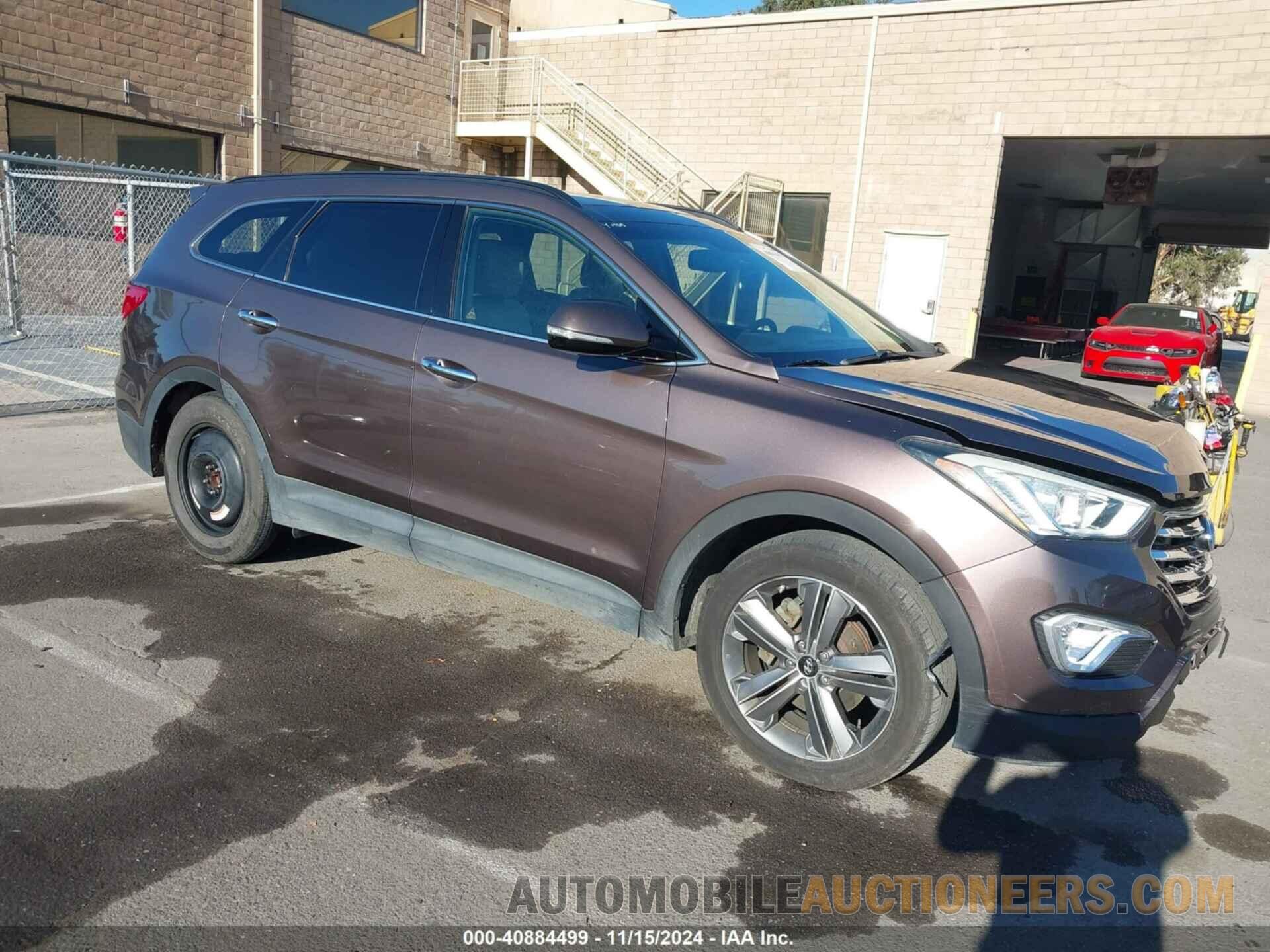 KM8SR4HF0DU019933 HYUNDAI SANTA FE 2013