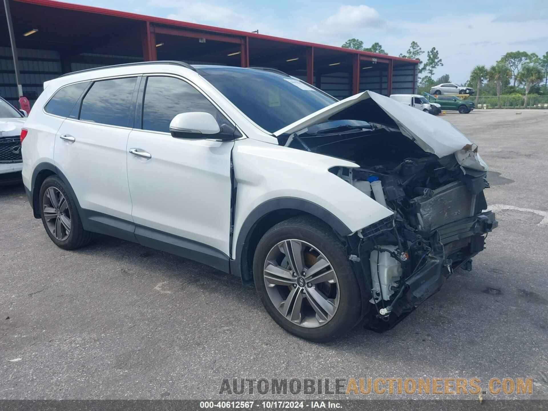 KM8SR4HF2GU134411 HYUNDAI SANTA FE 2016