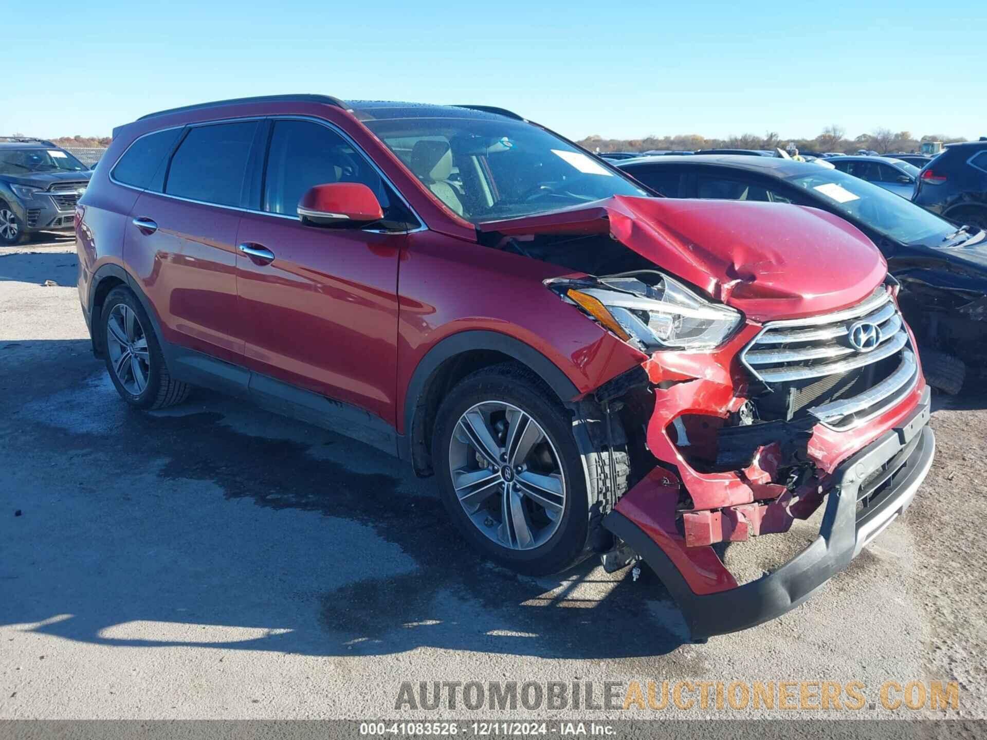 KM8SRDHF4GU131591 HYUNDAI SANTA FE 2016