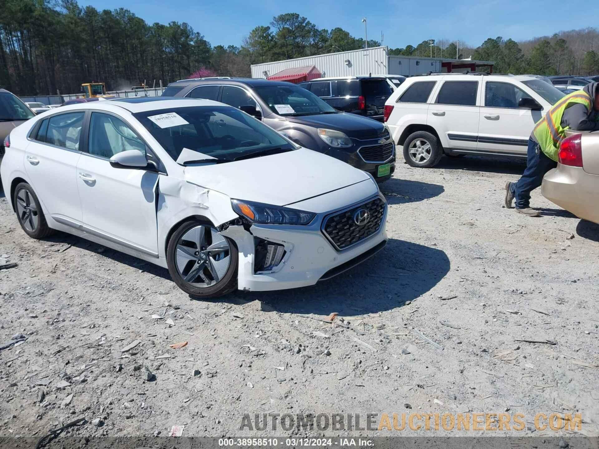 KMHC05LC1MU255119 HYUNDAI IONIQ HYBRID 2021