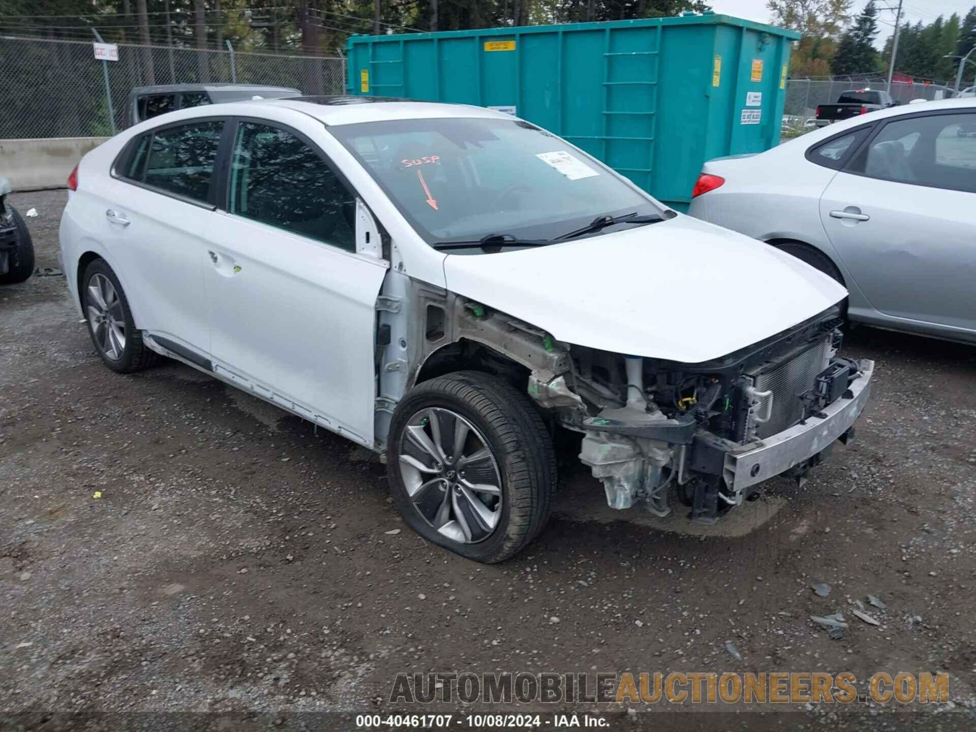 KMHC05LC4JU071921 HYUNDAI IONIQ HYBRID 2018