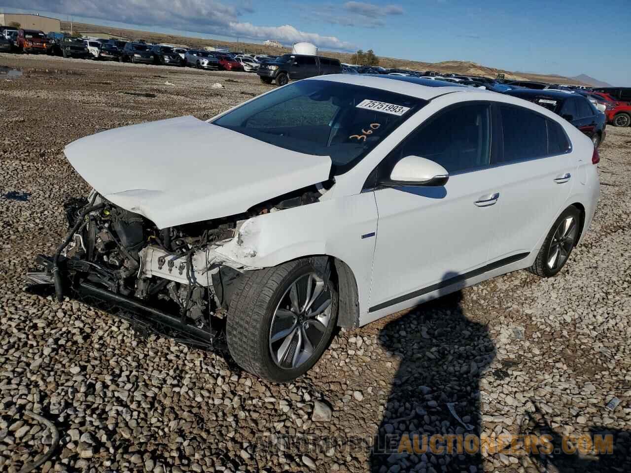 KMHC05LC7KU138447 HYUNDAI IONIQ 2019