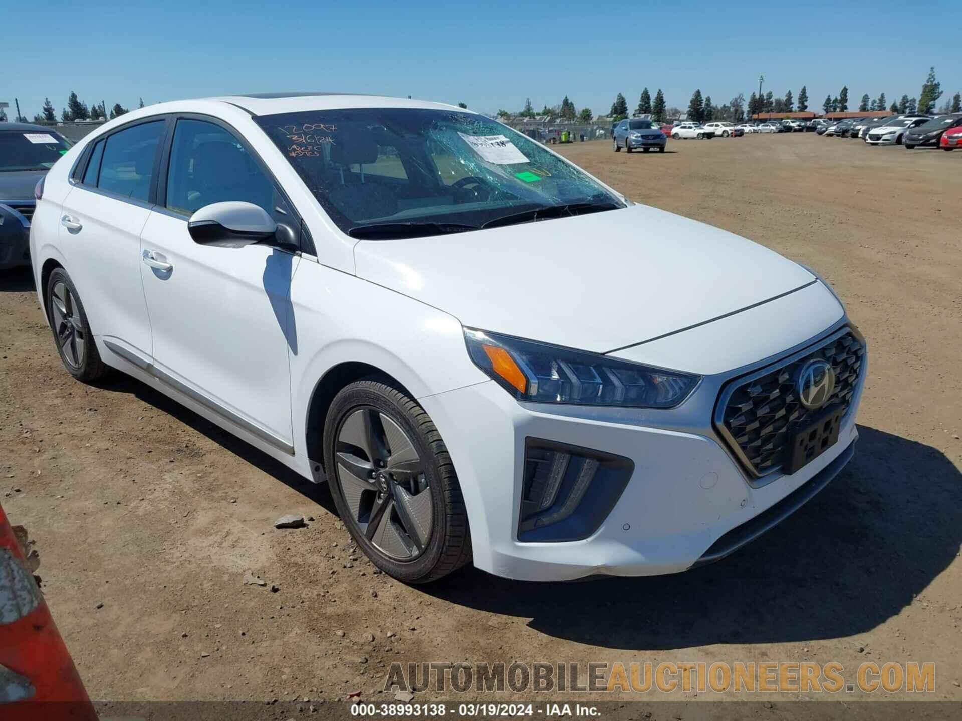 KMHC05LC7MU261068 HYUNDAI IONIQ HYBRID 2021