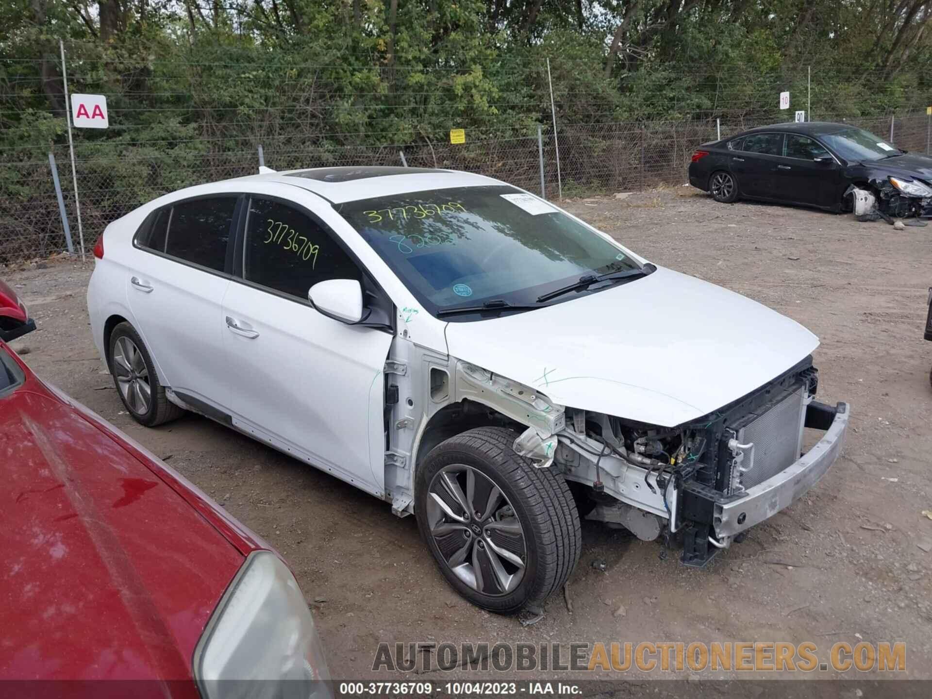 KMHC05LCXKU112554 HYUNDAI IONIQ HYBRID 2019