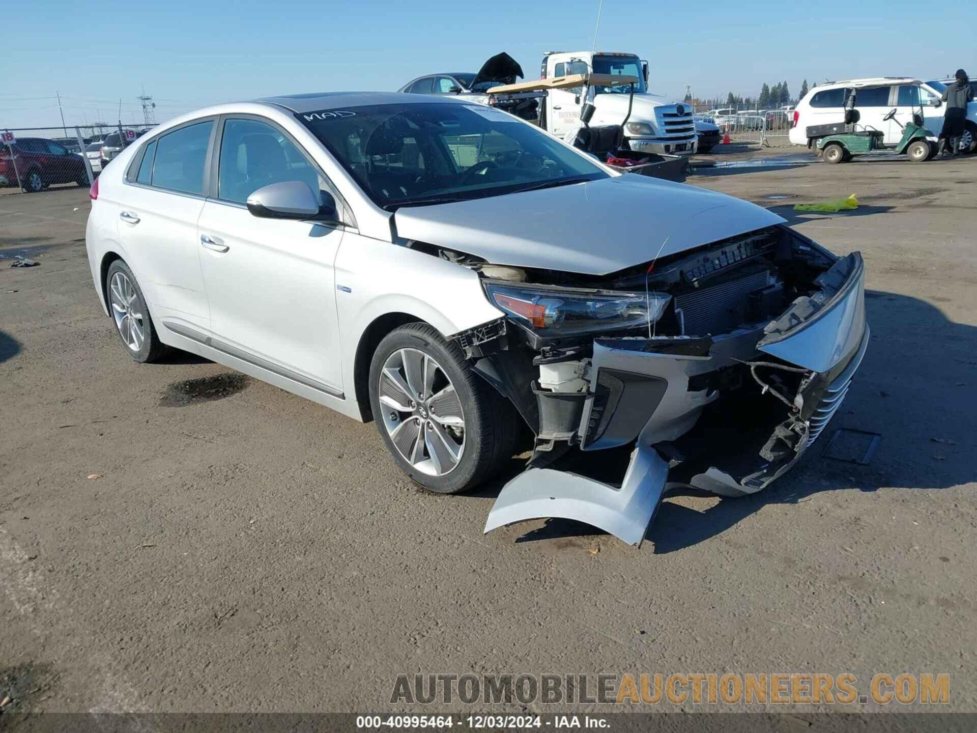 KMHC05LCXKU133145 HYUNDAI IONIQ HYBRID 2019