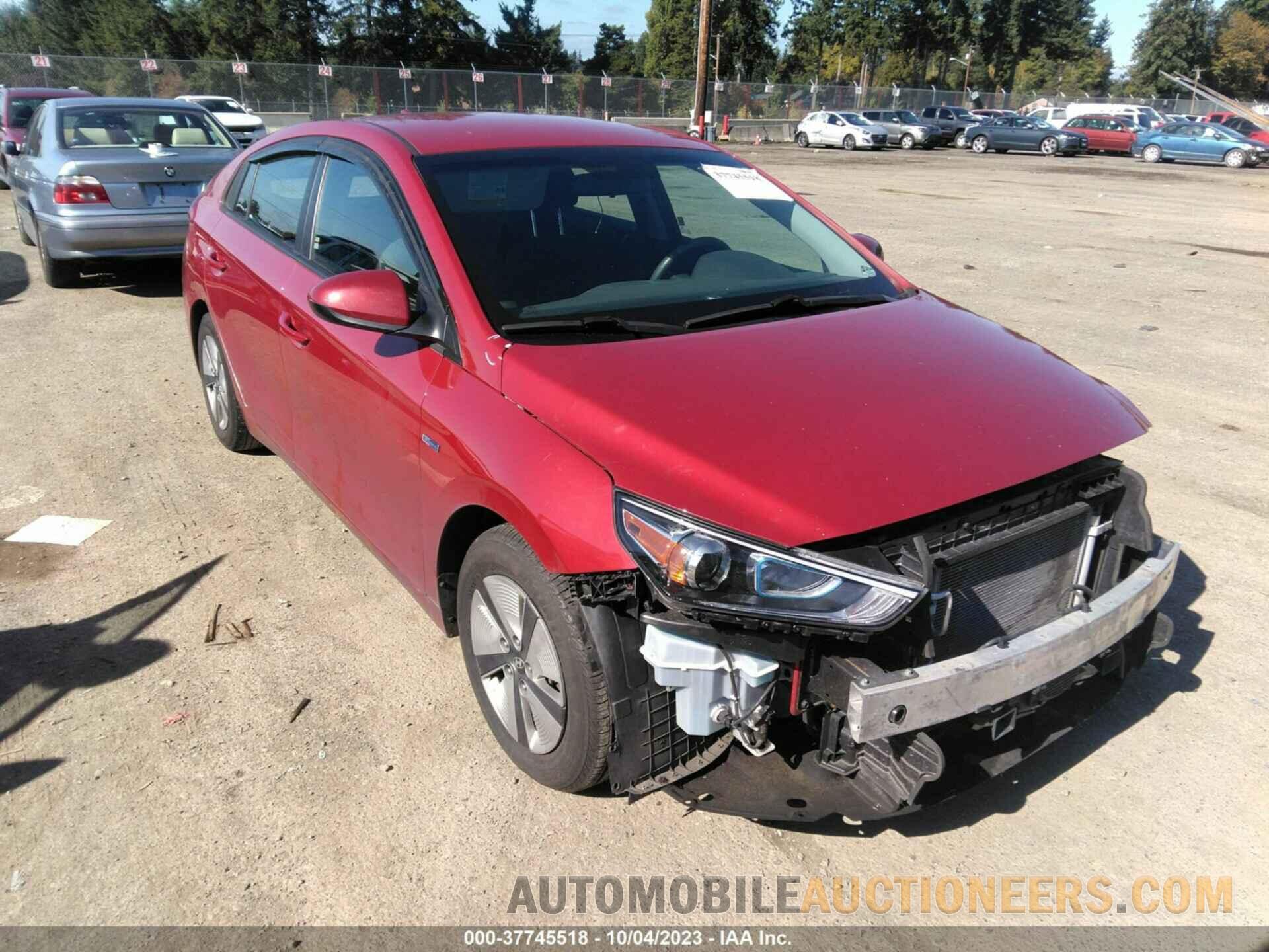 KMHC65LC0KU113789 HYUNDAI IONIQ HYBRID 2019