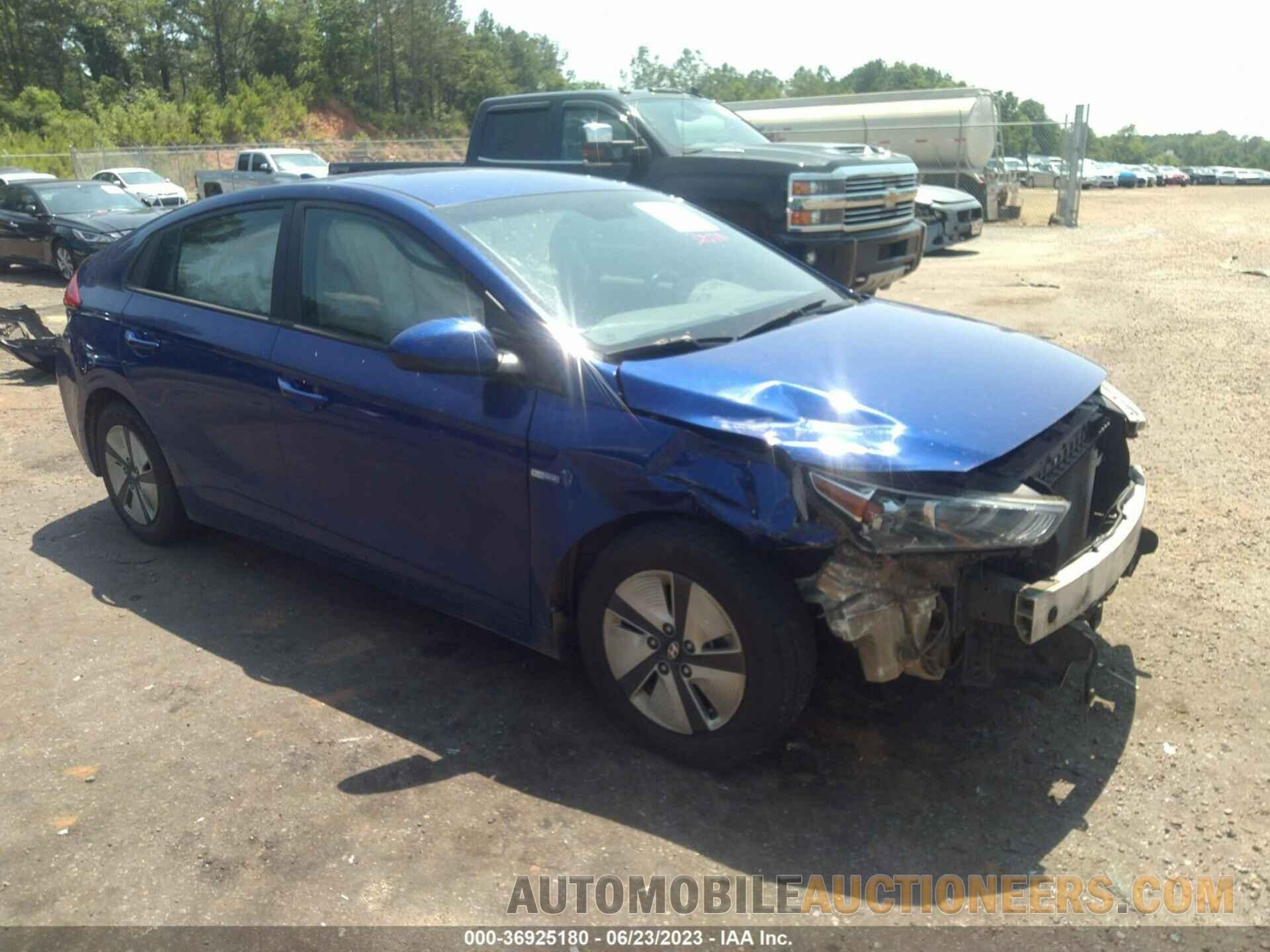 KMHC65LC0KU139227 HYUNDAI IONIQ HYBRID 2019