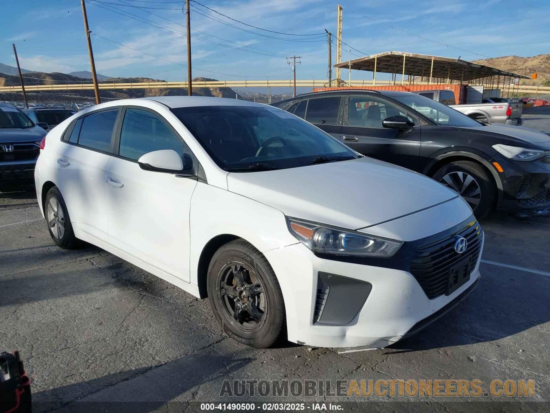 KMHC65LC1KU174438 HYUNDAI IONIQ HYBRID 2019