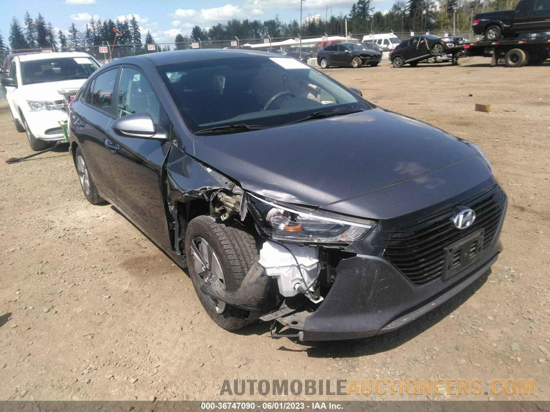 KMHC65LC2KU167272 HYUNDAI IONIQ HYBRID 2019