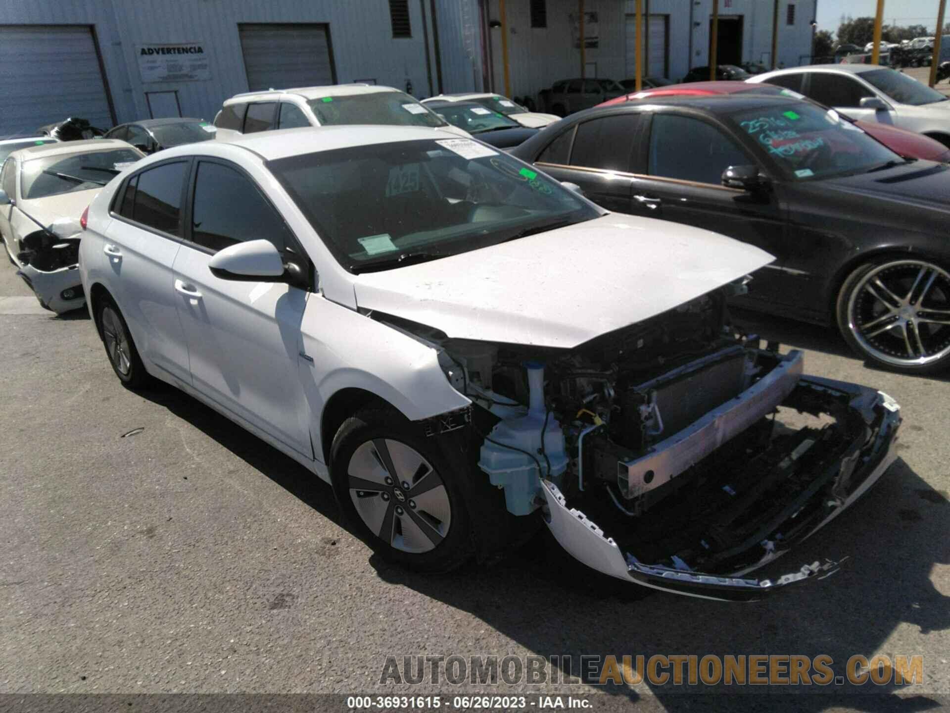 KMHC65LC2KU180586 HYUNDAI IONIQ HYBRID 2019