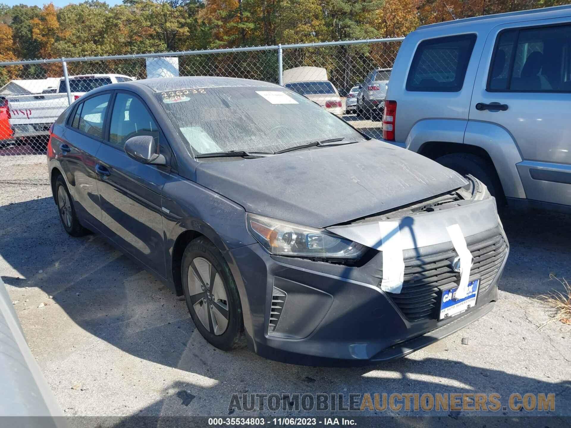 KMHC65LC3JU060231 HYUNDAI IONIQ HYBRID 2018