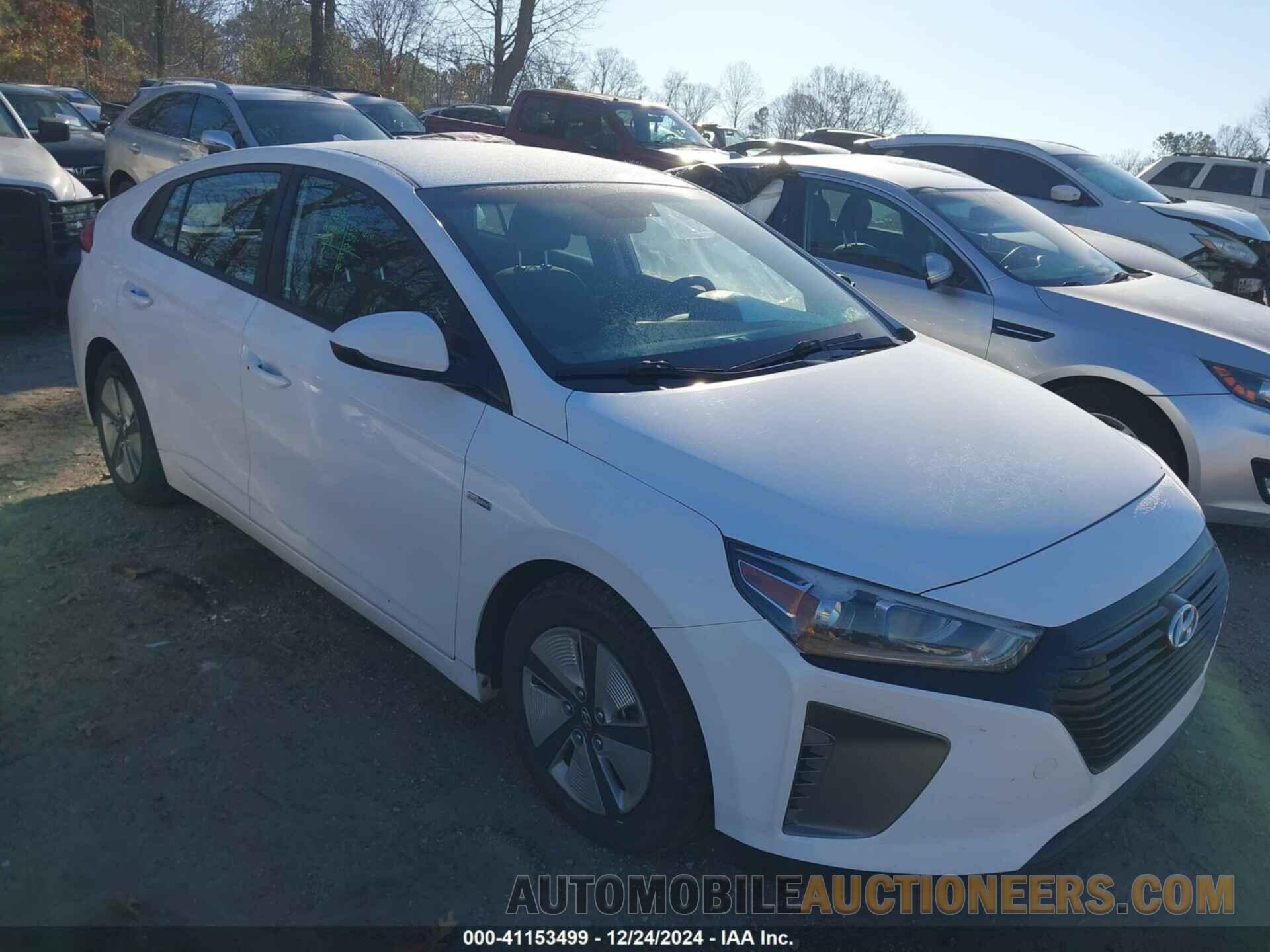 KMHC65LC3KU110224 HYUNDAI IONIQ HYBRID 2019