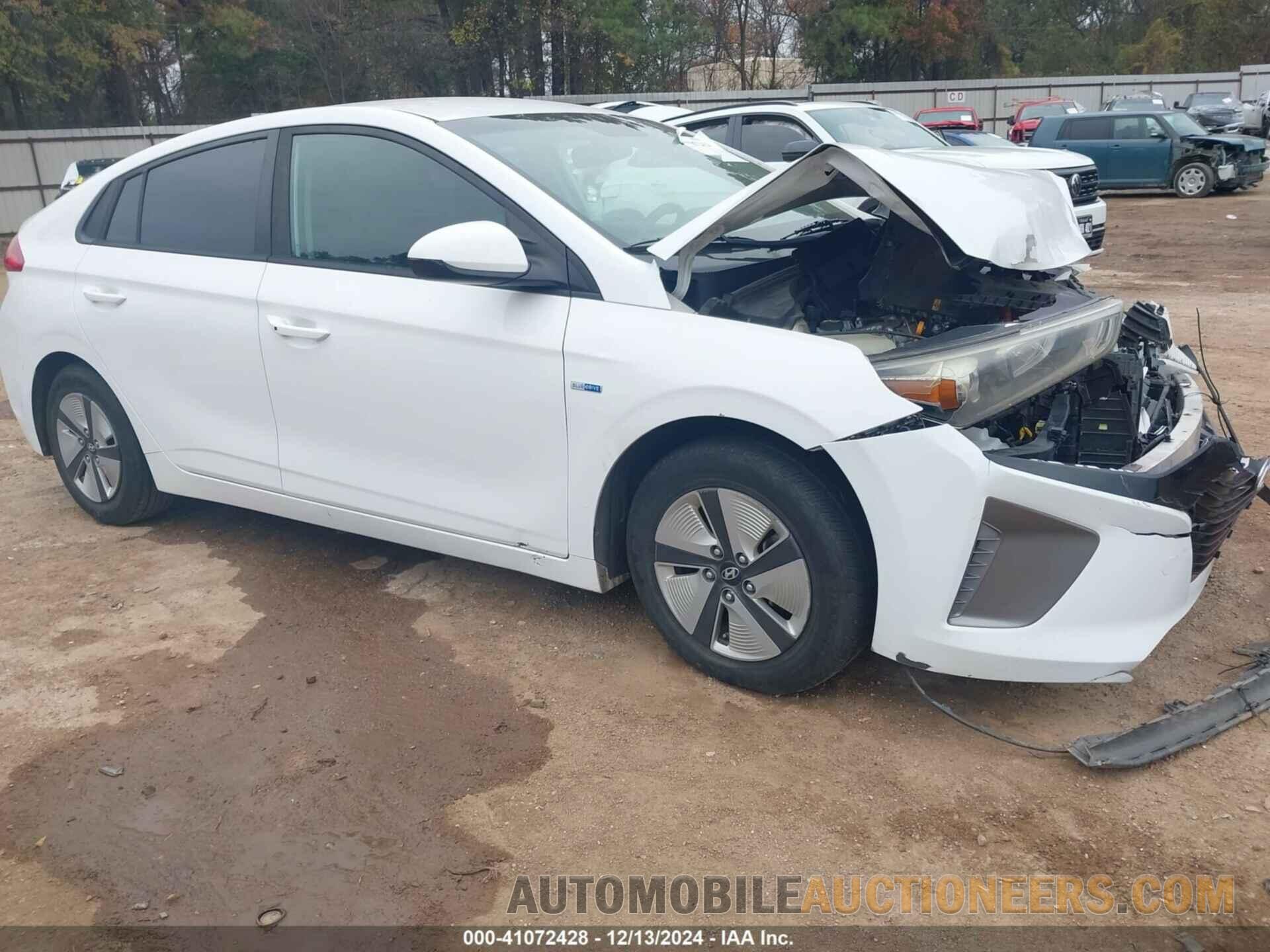 KMHC65LC4JU073618 HYUNDAI IONIQ HYBRID 2018