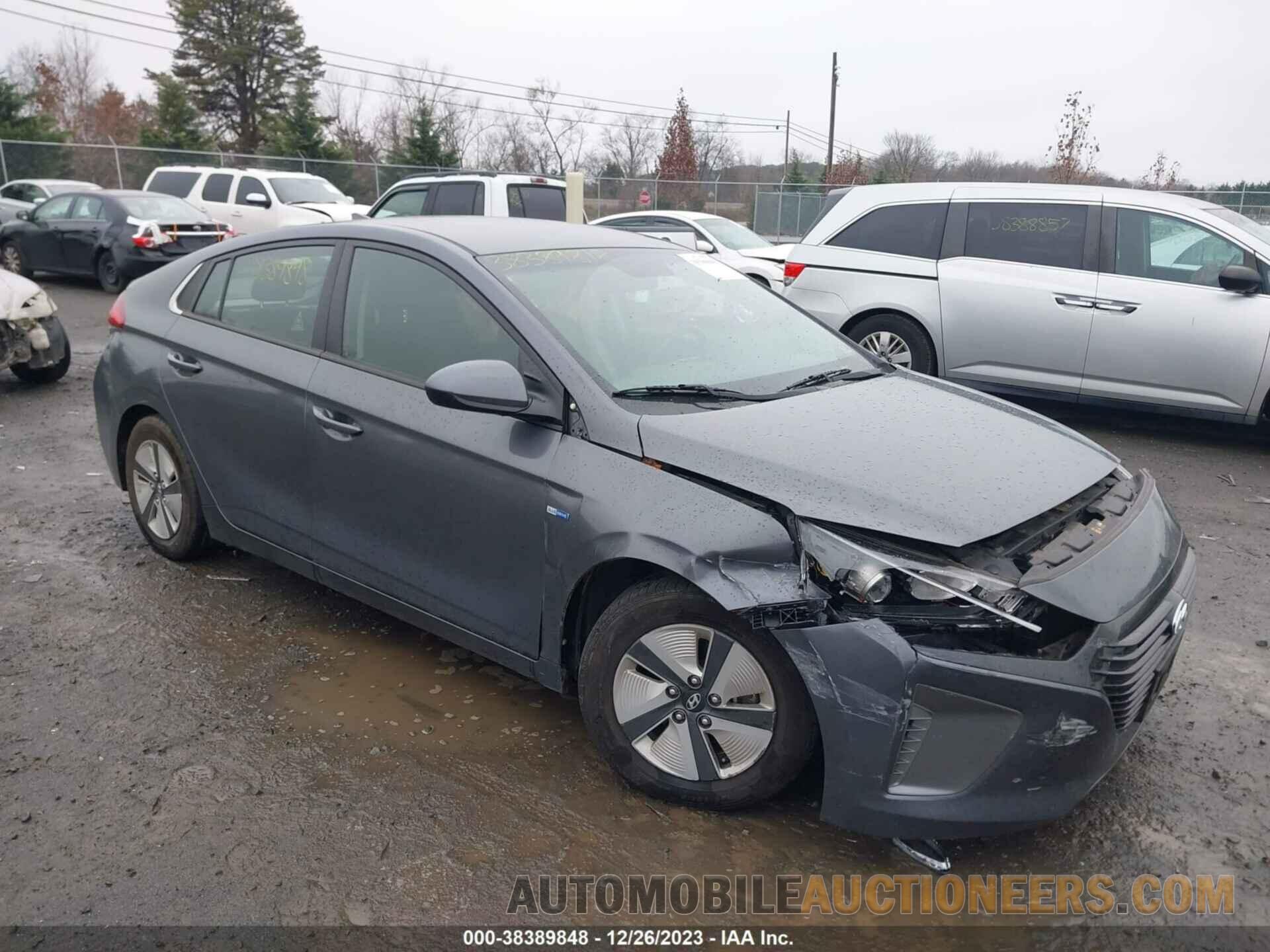 KMHC65LC4KU165796 HYUNDAI IONIQ HYBRID 2019