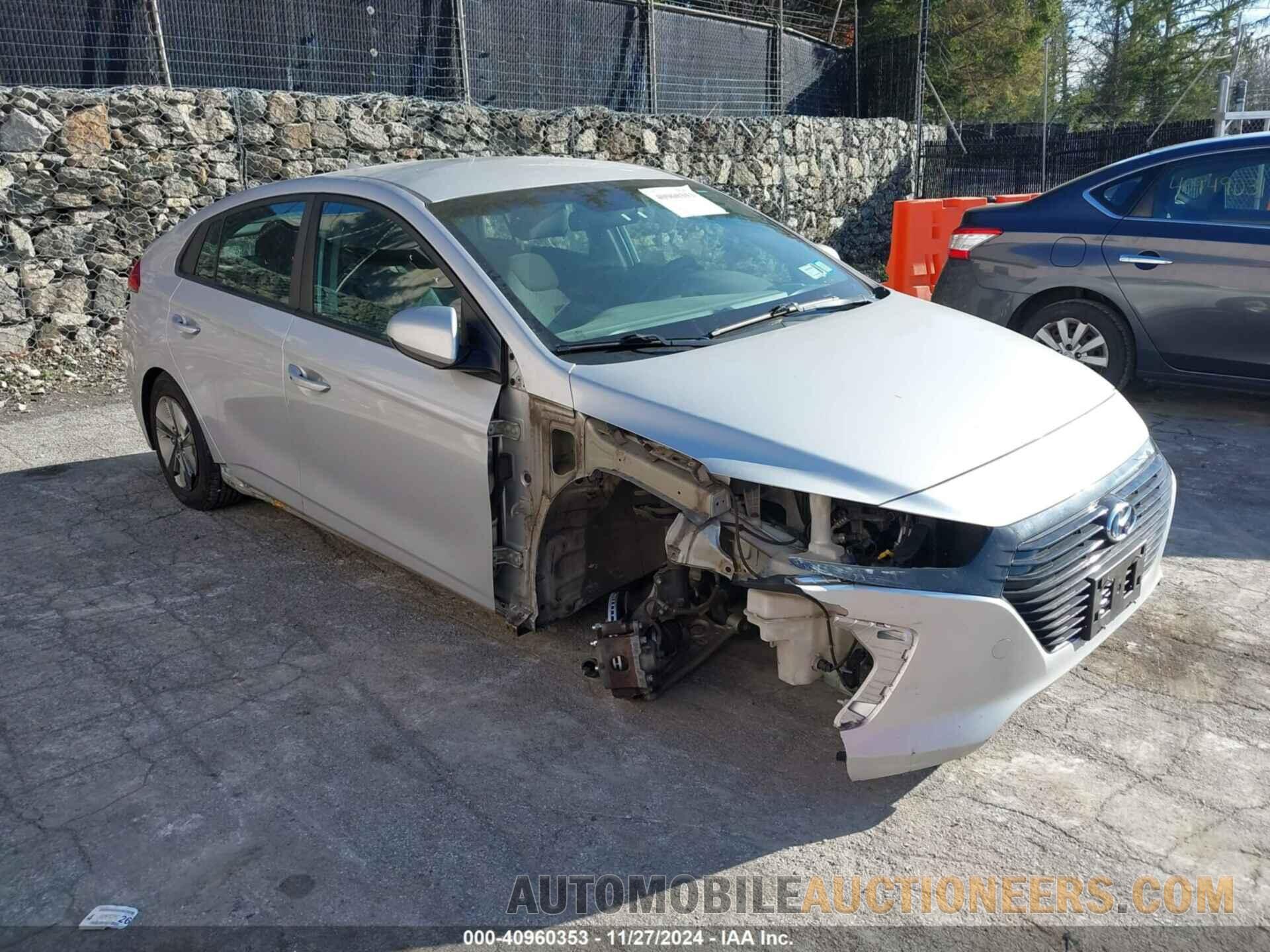 KMHC65LC6HU037312 HYUNDAI IONIQ HYBRID 2017