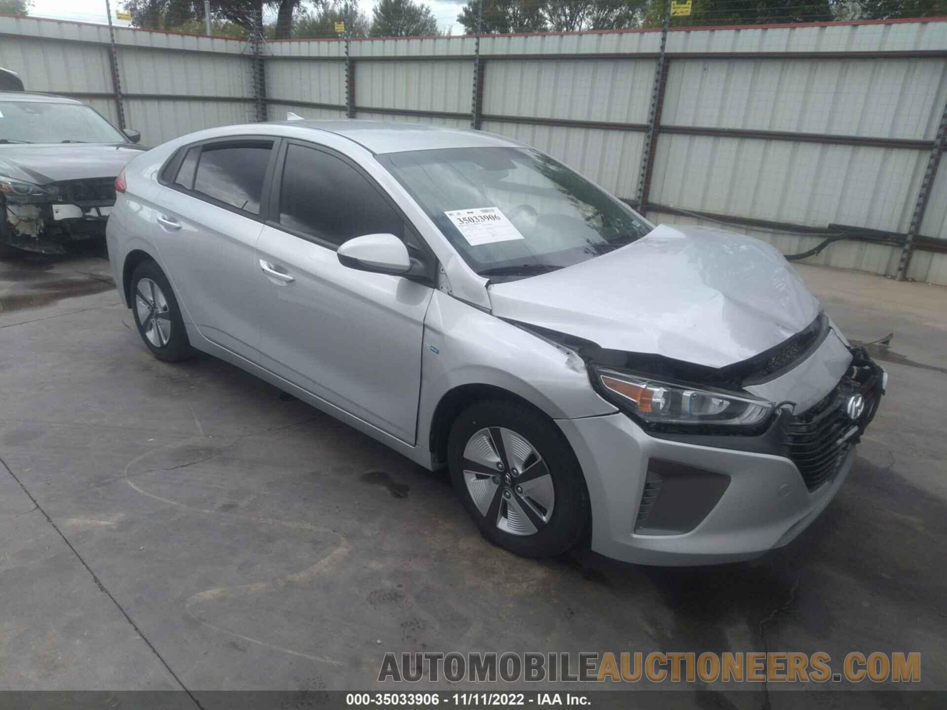 KMHC65LC6KU116051 HYUNDAI IONIQ HYBRID 2019