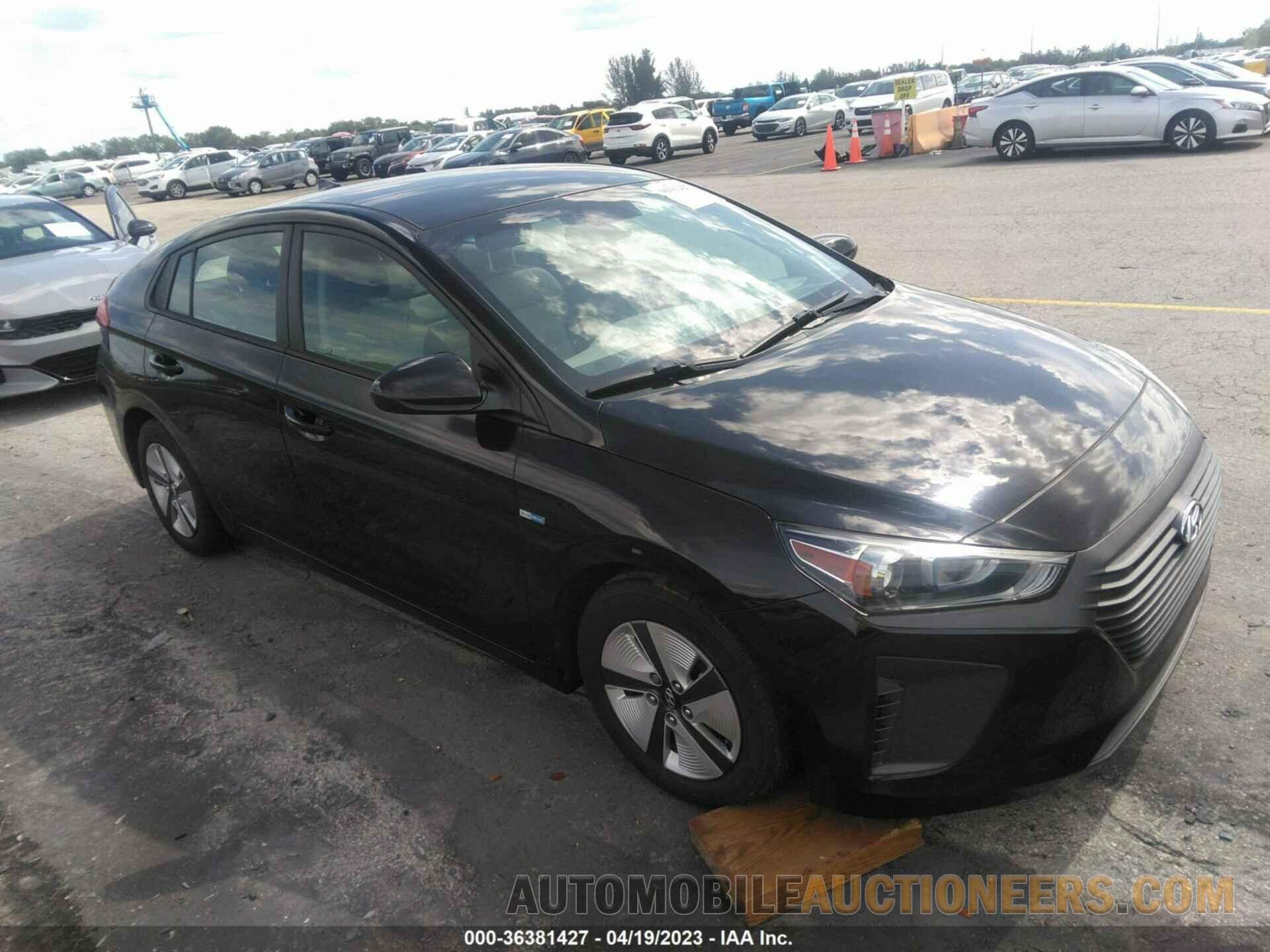 KMHC65LC6KU118074 HYUNDAI IONIQ HYBRID 2019