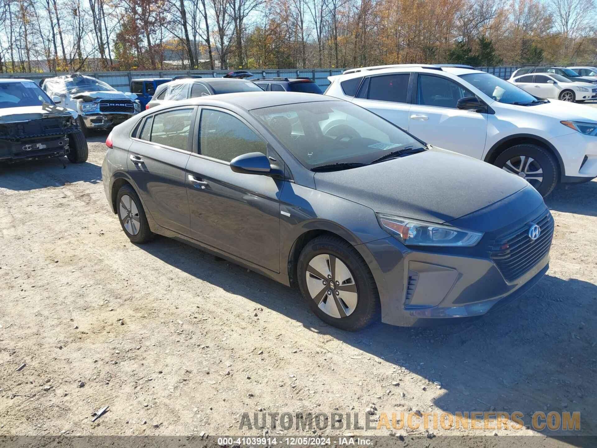 KMHC65LC6KU118592 HYUNDAI IONIQ HYBRID 2019