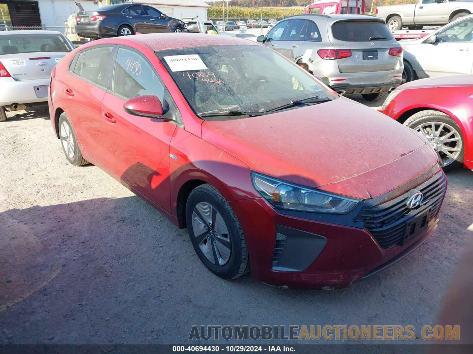 KMHC65LC6KU165380 HYUNDAI IONIQ HYBRID 2019