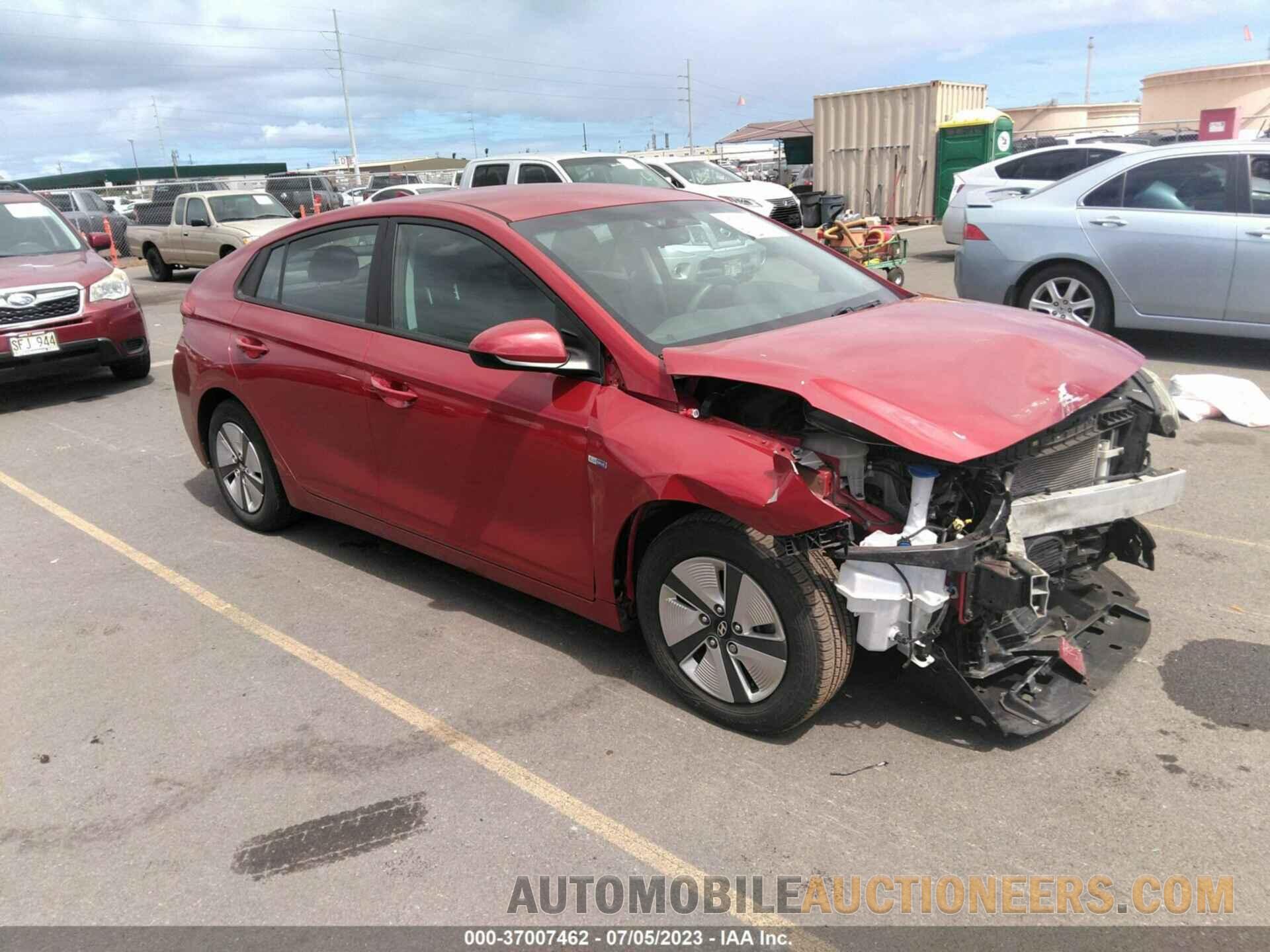 KMHC65LC7KU139970 HYUNDAI IONIQ HYBRID 2019