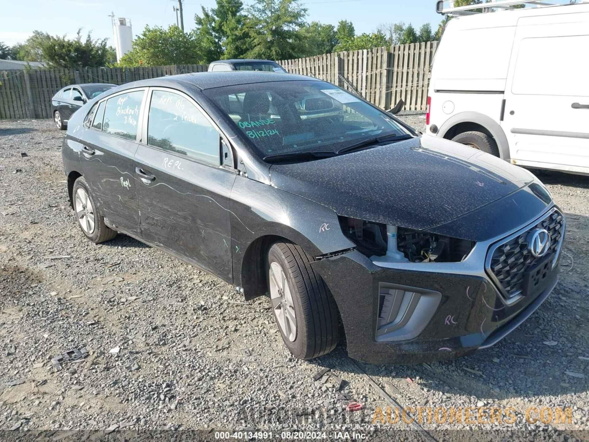 KMHC65LC8MU244973 HYUNDAI IONIQ HYBRID 2021