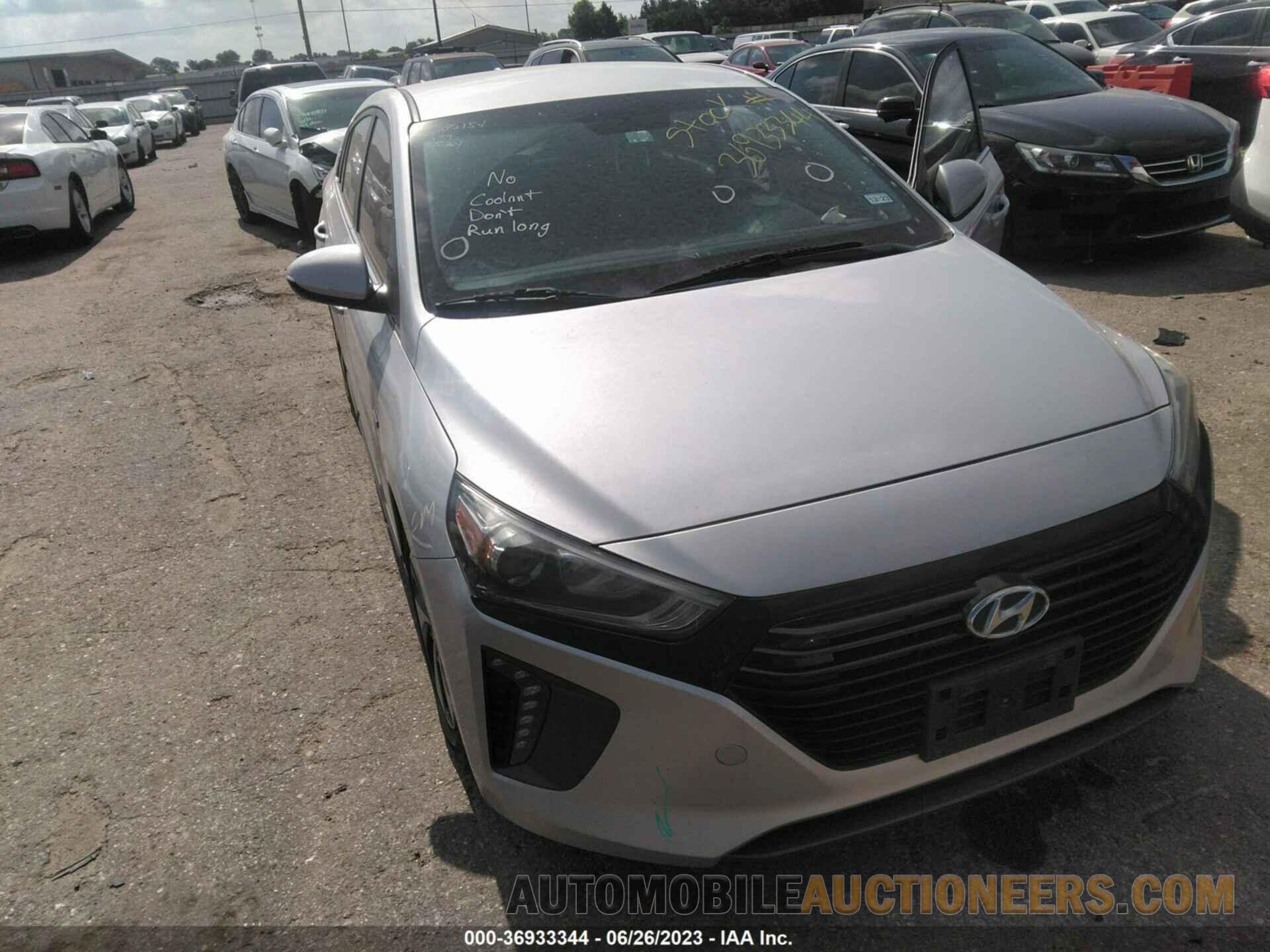 KMHC75LC0JU103162 HYUNDAI IONIQ HYBRID 2018