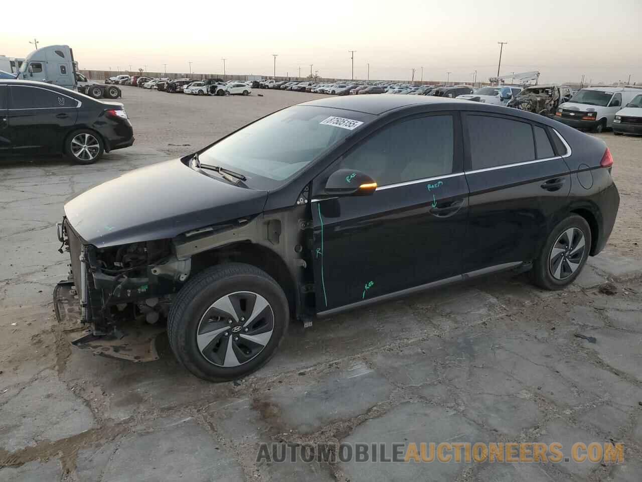 KMHC75LC1HU058033 HYUNDAI IONIQ 2017