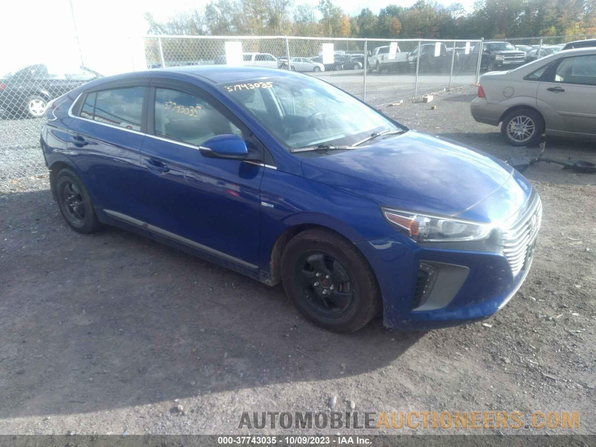 KMHC75LC9KU144844 HYUNDAI IONIQ HYBRID 2019