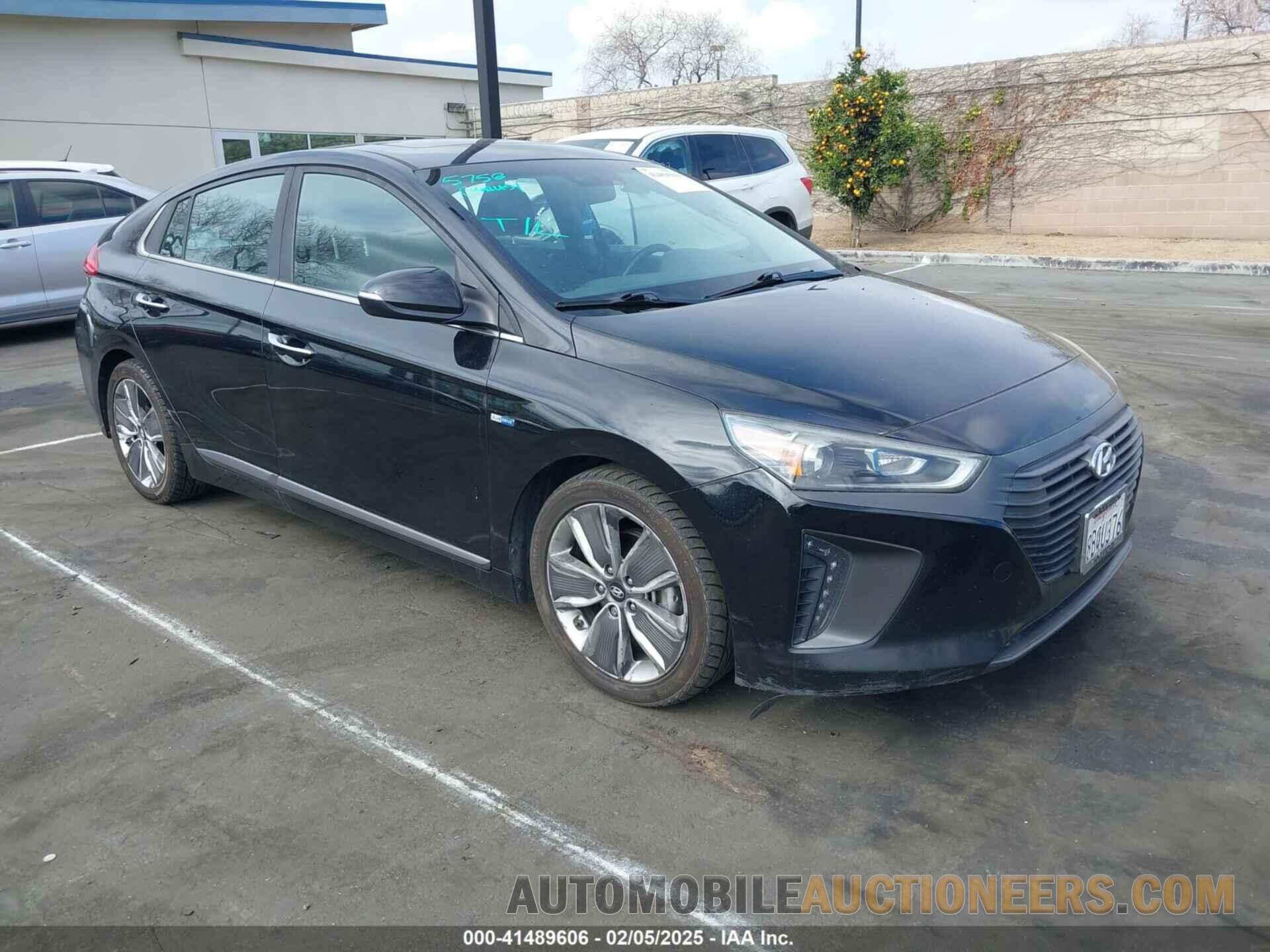 KMHC85LC0JU065185 HYUNDAI IONIQ HYBRID 2018