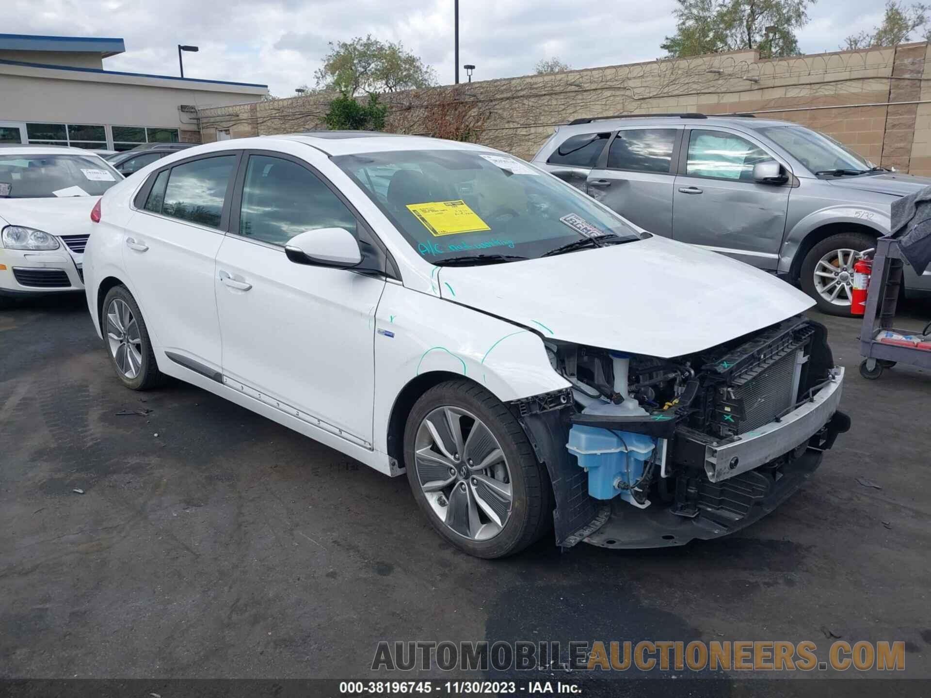 KMHC85LC1JU101739 HYUNDAI IONIQ HYBRID 2018