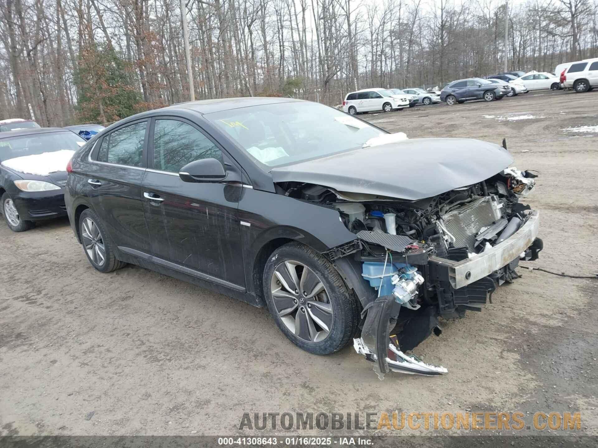 KMHC85LC3JU091604 HYUNDAI IONIQ HYBRID 2018