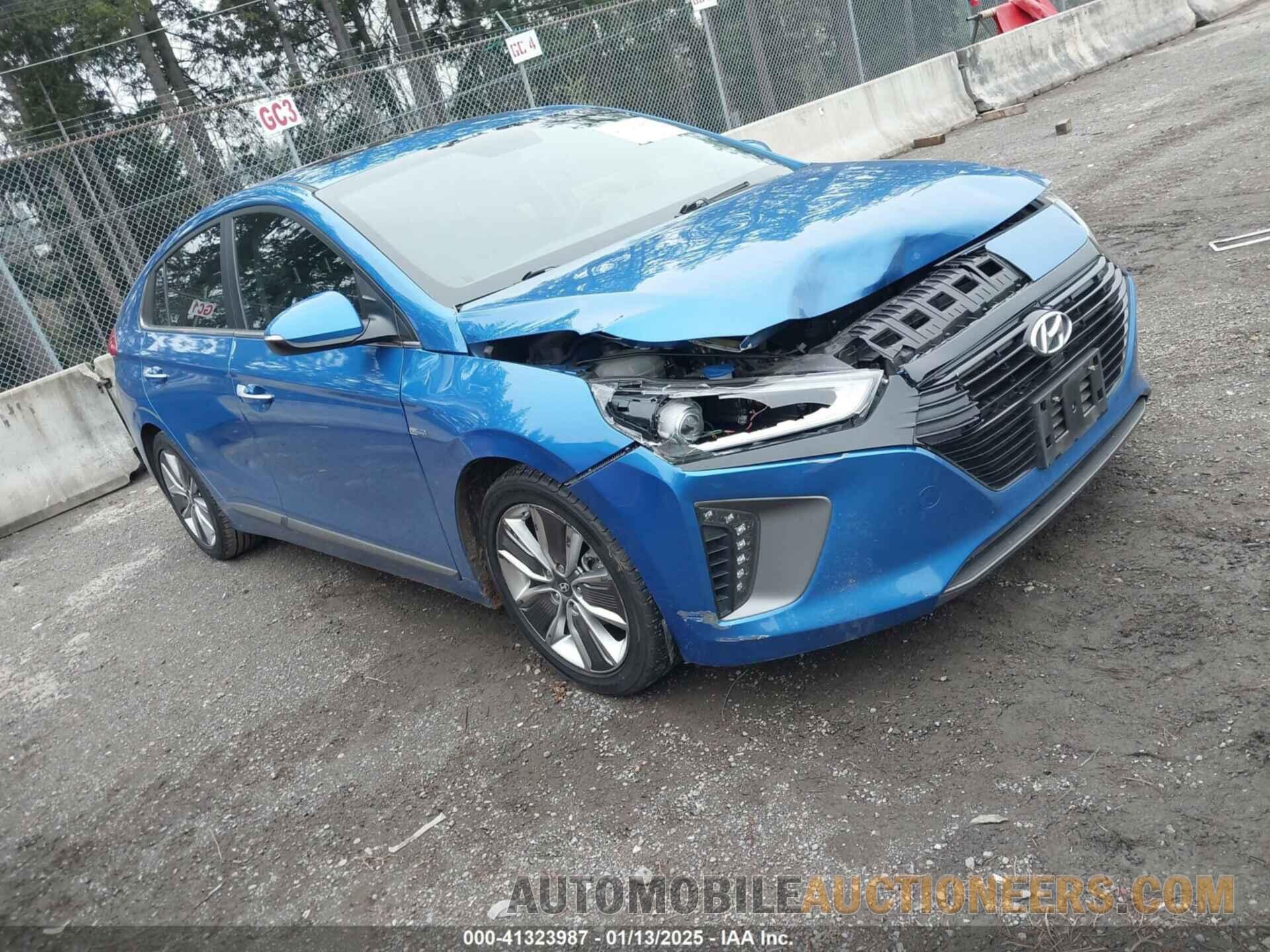 KMHC85LC6HU026692 HYUNDAI IONIQ HYBRID 2017