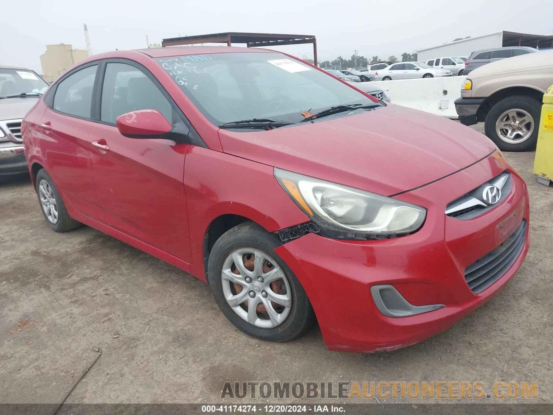 KMHCT4AE0CU231771 HYUNDAI ACCENT 2012