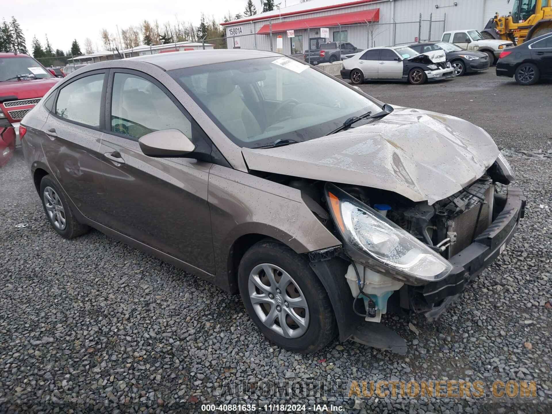 KMHCT4AE0DU526421 HYUNDAI ACCENT 2013