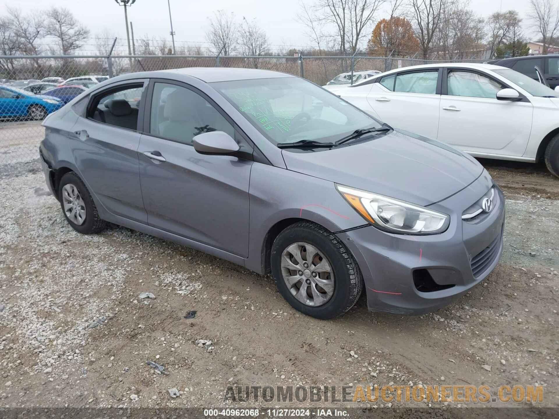 KMHCT4AE0GU029096 HYUNDAI ACCENT 2016