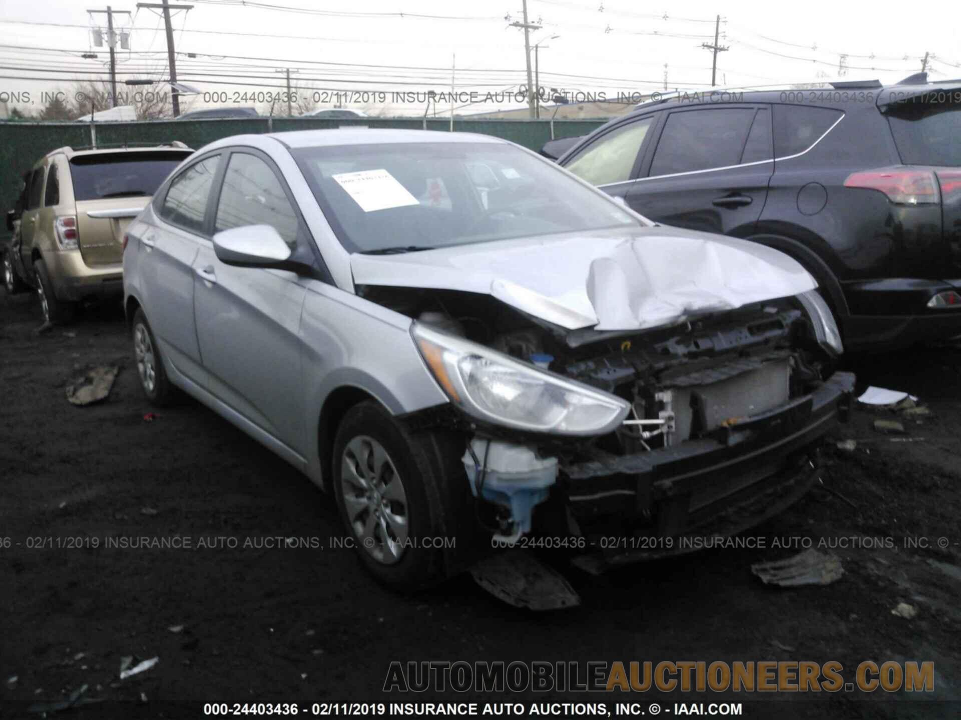 KMHCT4AE0GU061207 HYUNDAI ACCENT 2016