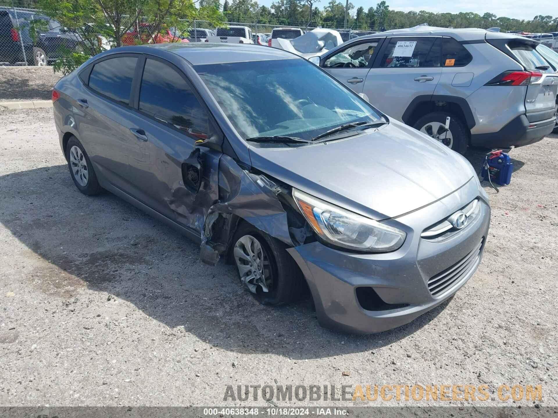 KMHCT4AE0GU115699 HYUNDAI ACCENT 2016