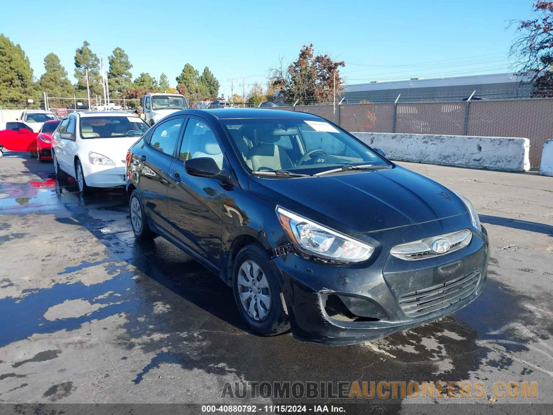 KMHCT4AE0GU160190 HYUNDAI ACCENT 2016