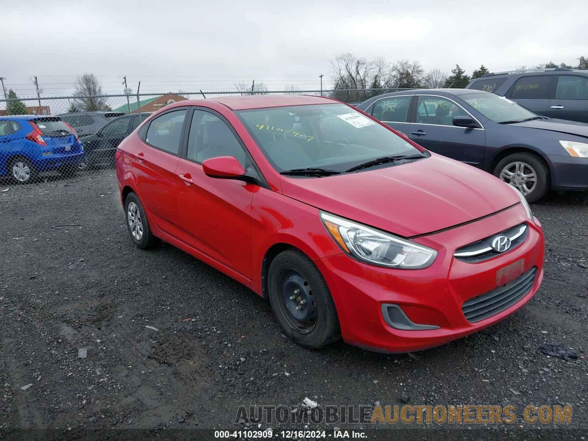 KMHCT4AE0GU983301 HYUNDAI ACCENT 2016