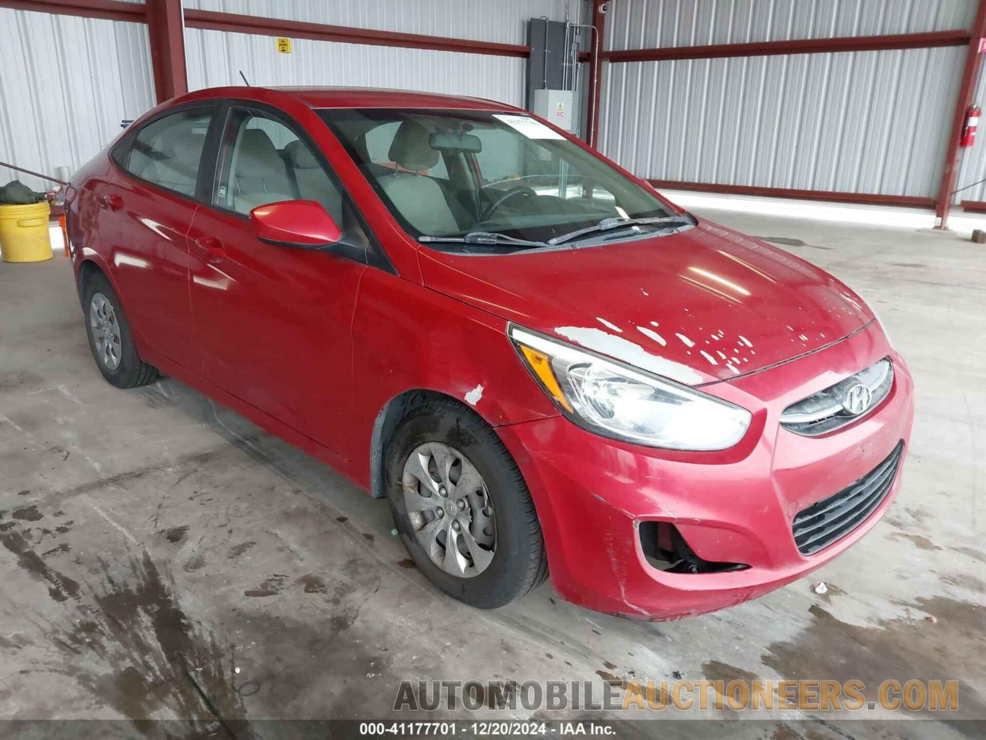 KMHCT4AE0HU382813 HYUNDAI ACCENT 2017